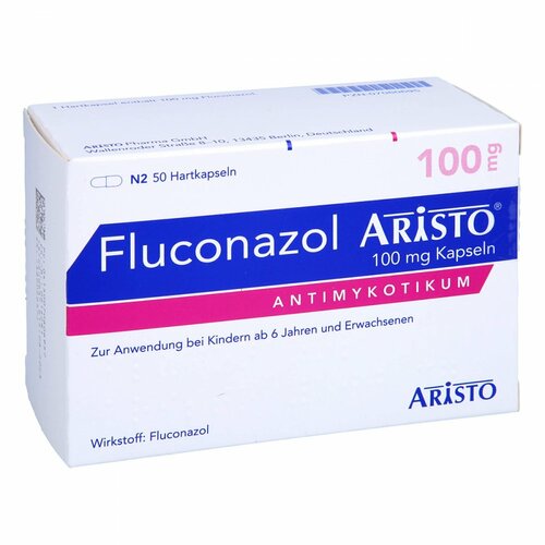 Fluconazol Aristo 100mg Kapseln, 50 ST, Aristo Pharma GmbH