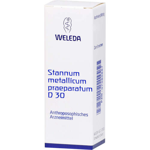 STANNUM METALLICUM praeparatum D 30 Trituration, 20 g, WELEDA AG