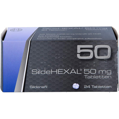 SildeHEXAL 50mg Tabletten, 24 ST, HEXAL AG