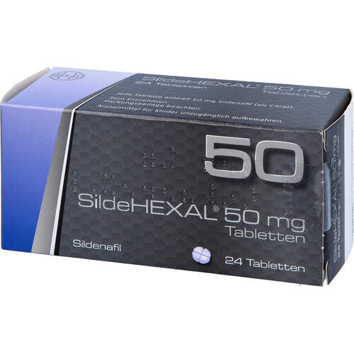 SildeHEXAL 50mg Tabletten, 24 ST, HEXAL AG