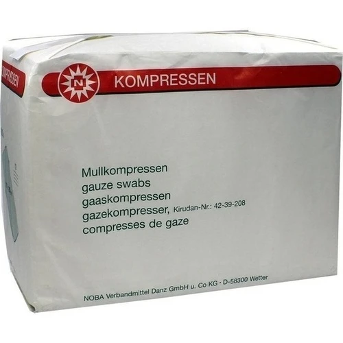 MULLKOMPRESSE 10X20CM 12FACH, 100 Stk., Nobamed Paul Danz AG
