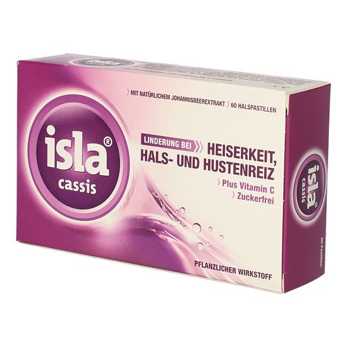 Isla Cassis Pastillen, 60 Stk., Bios Medical Services GmbH