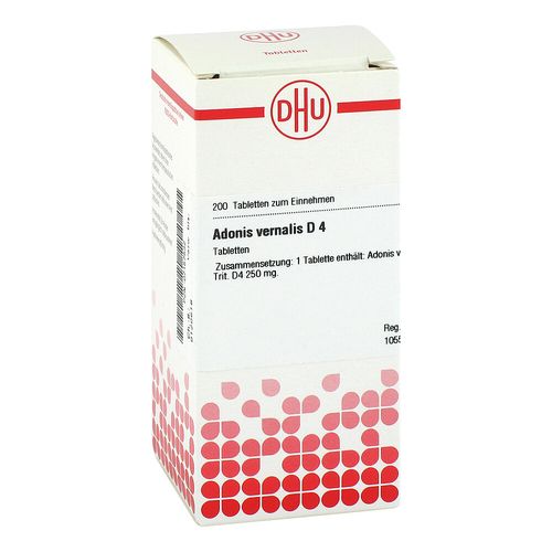 ADONIS VERNALIS D 4 Tabletten, 200 Stk., DHU-Arzneimittel GmbH & Co. KG
