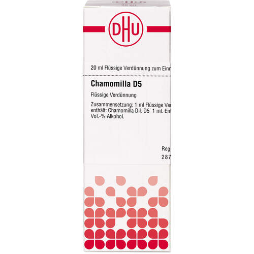 CHAMOMILLA D 5 Dilution, 20 ml, DHU-Arzneimittel GmbH & Co. KG