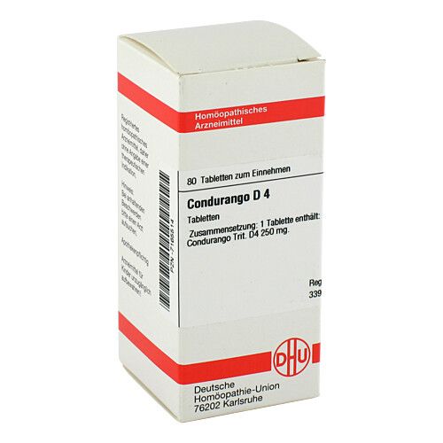 CONDURANGO D 4 Tabletten, 80 Stk., DHU-Arzneimittel GmbH & Co. KG