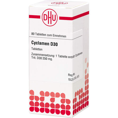 CYCLAMEN D 30 Tabletten, 80 Stk., DHU-Arzneimittel GmbH & Co. KG CYCLAMEN D 30 Tabletten, 80 Stk., DHU-Arzneimittel GmbH & Co. KG