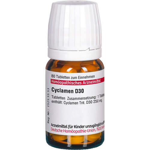 CYCLAMEN D 30 Tabletten, 80 Stk., DHU-Arzneimittel GmbH & Co. KG CYCLAMEN D 30 Tabletten, 80 Stk., DHU-Arzneimittel GmbH & Co. KG