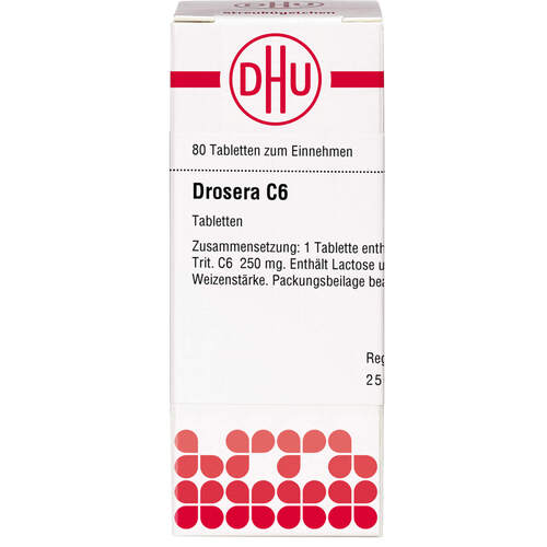 DROSERA C 6 Tabletten, 80 Stk., DHU-Arzneimittel GmbH & Co. KG