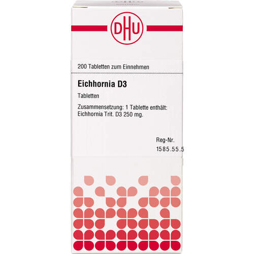 EICHHORNIA D 3 Tabletten, 200 Stk., DHU-Arzneimittel GmbH & Co. KG