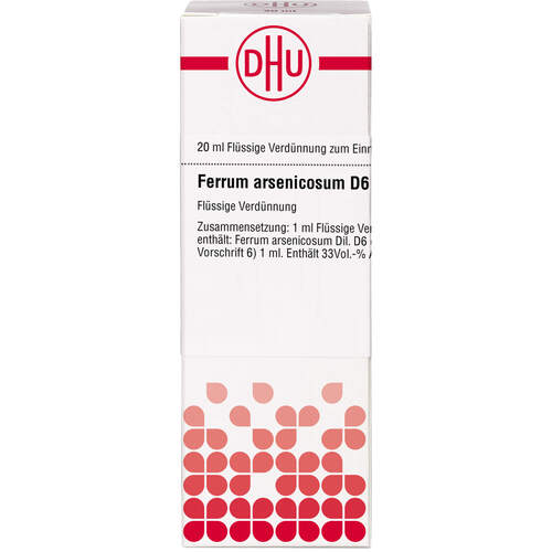 FERRUM ARSENIC D 6, 20 ml, Dhu-Arzneimittel GmbH & Co. KG