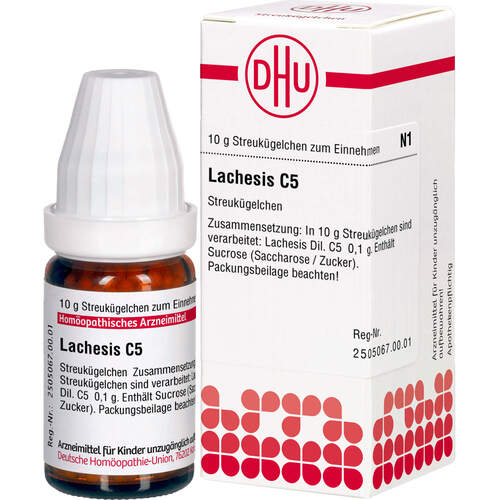 LACHESIS C 5, 10 g, Dhu-Arzneimittel GmbH & Co. KG LACHESIS C 5, 10 g, Dhu-Arzneimittel GmbH & Co. KG