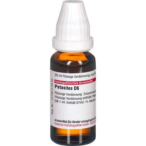 PETASITES D 6, 20 ML, Dhu-Arzneimittel GmbH & Co. KG