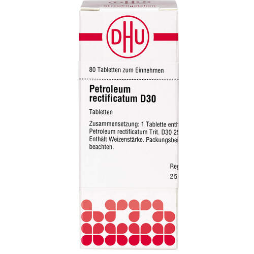 PETROLEUM RECTIFICATUM D 30 Tabletten, 80 Stk., DHU-Arzneimittel GmbH & Co. KG