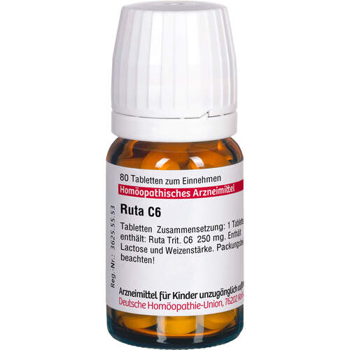 RUTA C 6, 80 Stk., Dhu-Arzneimittel GmbH & Co. KG