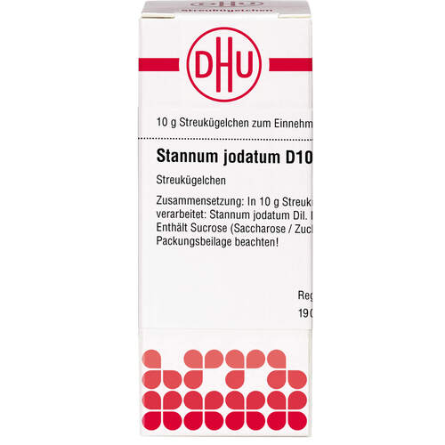 STANNUM JODATUM D10, 10 g, Dhu-Arzneimittel GmbH & Co. KG