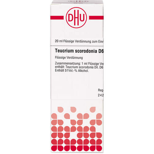 TEUCRIUM SCORODONIA D 6 Dilution, 20 ml, DHU-Arzneimittel GmbH & Co. KG