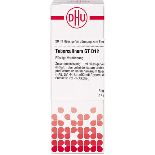 TUBERCULINUM GT D12, 20 ml, Dhu-Arzneimittel GmbH & Co. KG