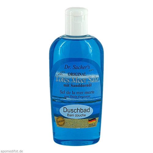 Totes Merr Salz Duschbad mit Sandornöl, 250 ml, Axisis GmbH