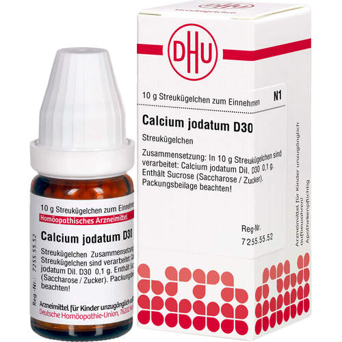 CALCIUM JODAT D30, 10 g, Dhu-Arzneimittel GmbH & Co. KG