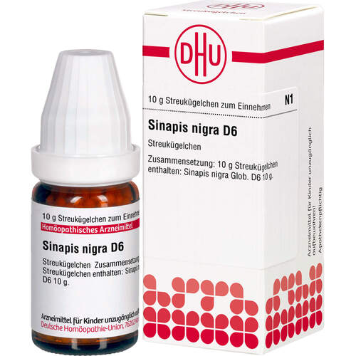 SINAPIS NIGRA D 6, 10 g, Dhu-Arzneimittel GmbH & Co. KG