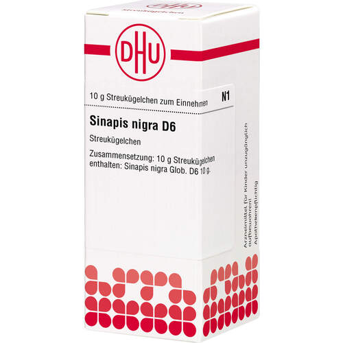 SINAPIS NIGRA D 6, 10 g, Dhu-Arzneimittel GmbH & Co. KG