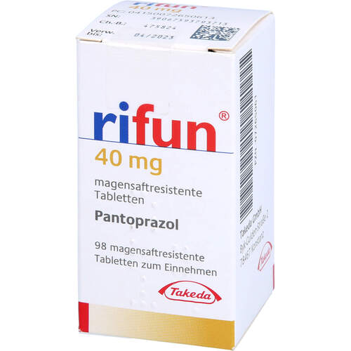 RIFUN 40 MG, 98 ST, Takeda GmbH