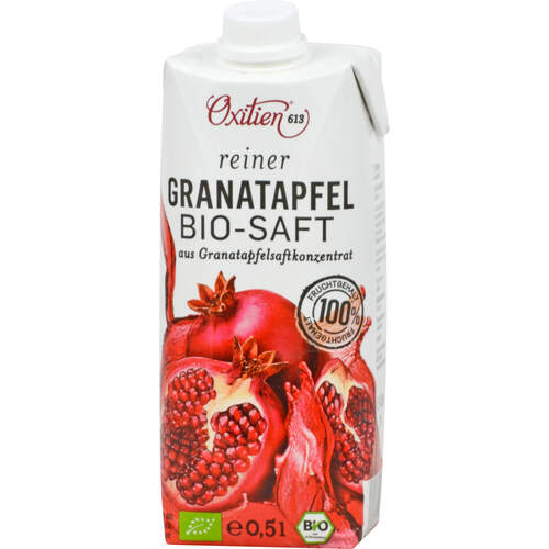 SAFT-FIT Bio-Granatapfelsaft, 0,5 l, Solutions Vertriebs GmbH