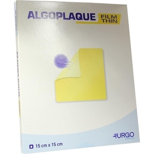 ALGOPLAQUE Film 15x15 cm d&uuml;nn.Hydrokoll.Verband, 5 Stk., Urgo GmbH