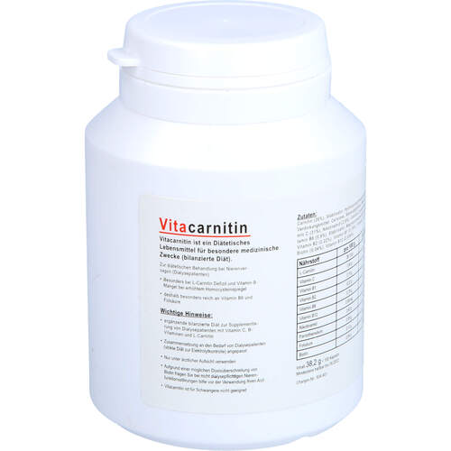 Vitacarnitin, 100 Stk., BITTERMEDIZIN Arzneimittel-Vertriebs GmbH