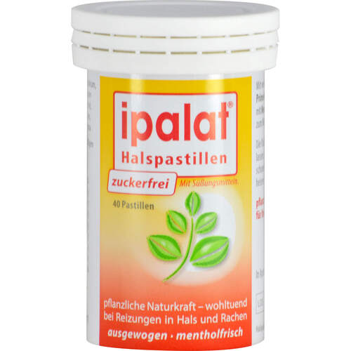IPALAT Halspastillen zuckerfrei, 160 Stk., Dr. Pfleger Arzneimittel GmbH