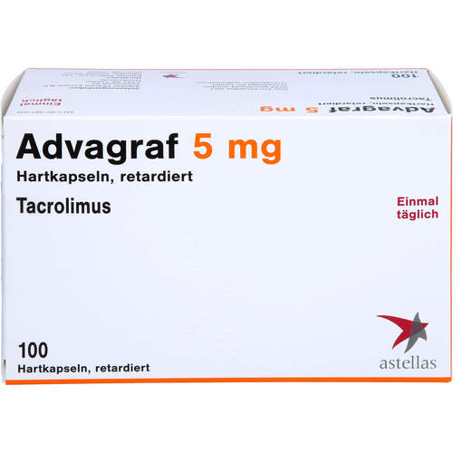 Advagraf 5mg Hartkapseln retardiert, 100 Stk., Allomedic GmbH