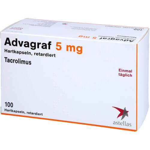 Advagraf 5mg Hartkapseln retardiert, 100 Stk., Allomedic GmbH