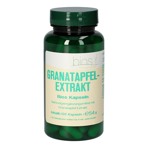 Granatapfel Extrakt Bios Kapseln, 100 Stk., Bios Medical Services