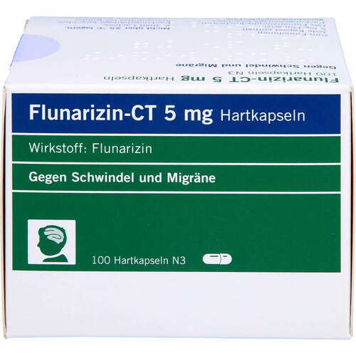 FLUNARIZIN - ct 5mg Hartkapseln, 100 ST, Abz Pharma GmbH