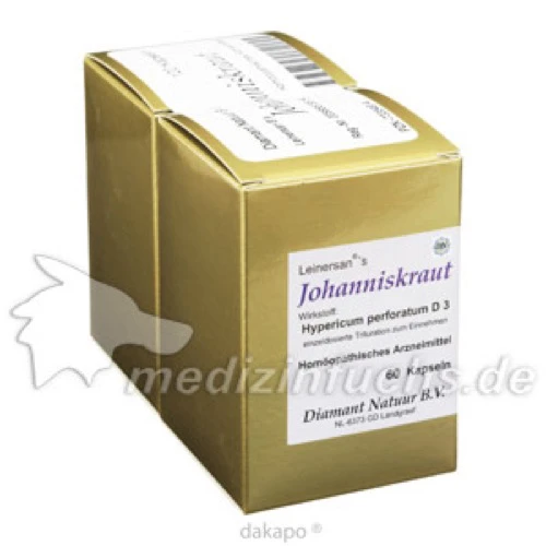 JOHANNISKRAUT KAPSELN, 120 Stk., Diamant Natuur B. V. s.r.o.