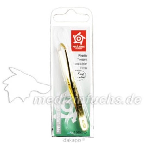 PINZETTE SERVINA 1850 G HARTVERGOLDET, 1 Stk., PFEILRINGWERK PRODUKTIONS GmbH