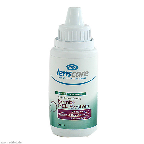 LENSCARE Kombi Gel System Lösung, 50 ml, 4 CARE GmbH