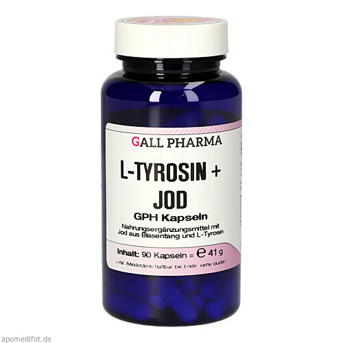 L-Tyrosin+Jod GPH Kapseln, 90 ST, Hecht-Pharma GmbH