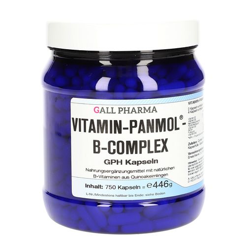 VITAMIN-Panmol-B-COMPLEX GPH Kapseln, 750 Stk., Hecht-Pharma GmbH