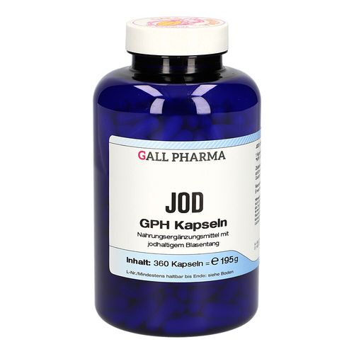 Jod GPH Kapseln, 360 Stk., Hecht-Pharma GmbH