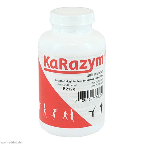 KaRazym Tabletten magensaftresistent, 400 ST, Volopharm GmbH Deutschland