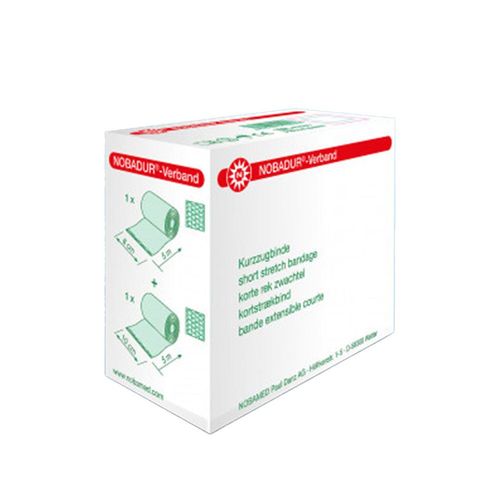 NOBADUR VERBAND JE 1X8+1X10CM BINDE, 1 Pck., Nobamed Paul Danz AG