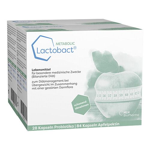 LACTOBACT Metabolic Kurpackung Kapseln, 224 Stk., HLH Bio Pharma Vertriebs GmbH