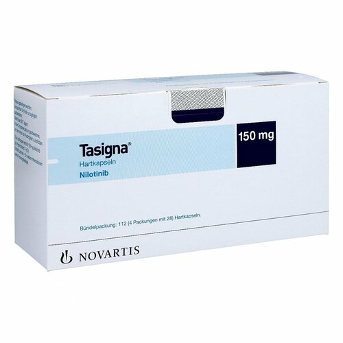 Tasigna 150mg Hartkapseln, 4X28 ST, Novartis Pharma GmbH