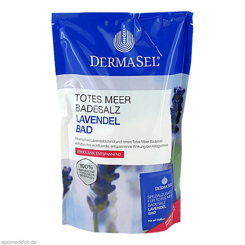 DermaSel Totes Meer Badesalz + Lavendel SPA, 1 Pck., MCM KLOSTERFRAU Vertr. GmbH