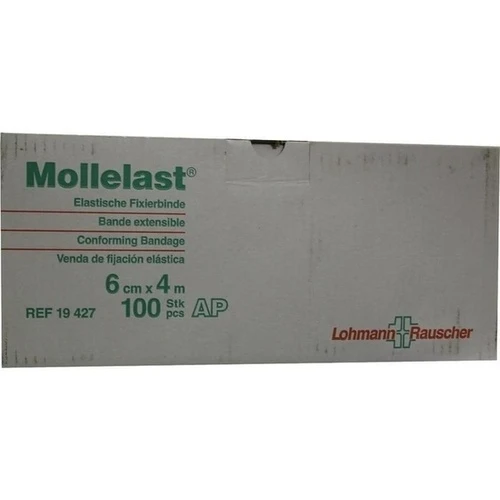 MOLLELAST 6CMx4m WEISS 19427 LOSE FALTSCHACHTEL, 100 Stk., Lohmann & Rauscher GmbH & Co. KG