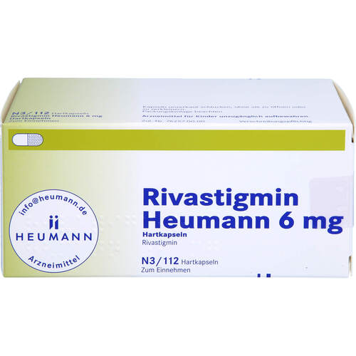 Rivastigmin Heumann 6 mg Hartkapseln, 112 ST, Heumann Pharma GmbH & Co. Generica KG