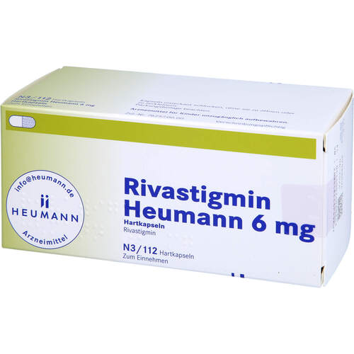 Rivastigmin Heumann 6 mg Hartkapseln, 112 ST, Heumann Pharma GmbH & Co. Generica KG