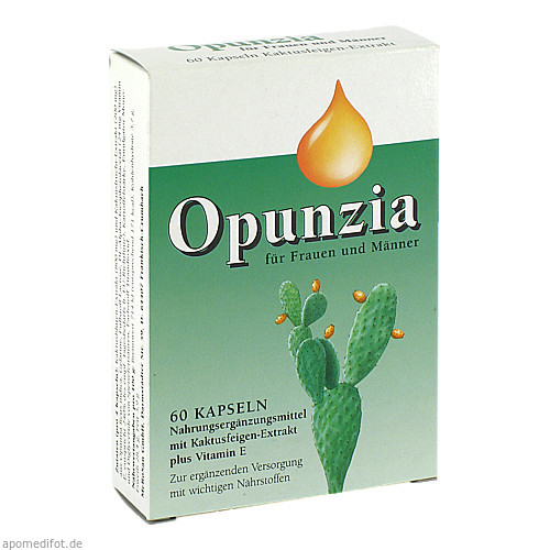 Opunzia, 60 Stk., merosan Diätvertrieb GmbH