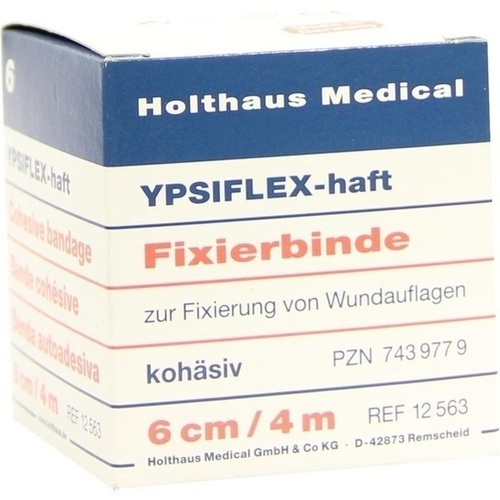 Fixierbinde YPSIFLEX haft 6cmx4m, 1 ST, Holthaus Medical GmbH & Co. KG